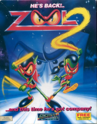 Zool 2 Amiga  box art